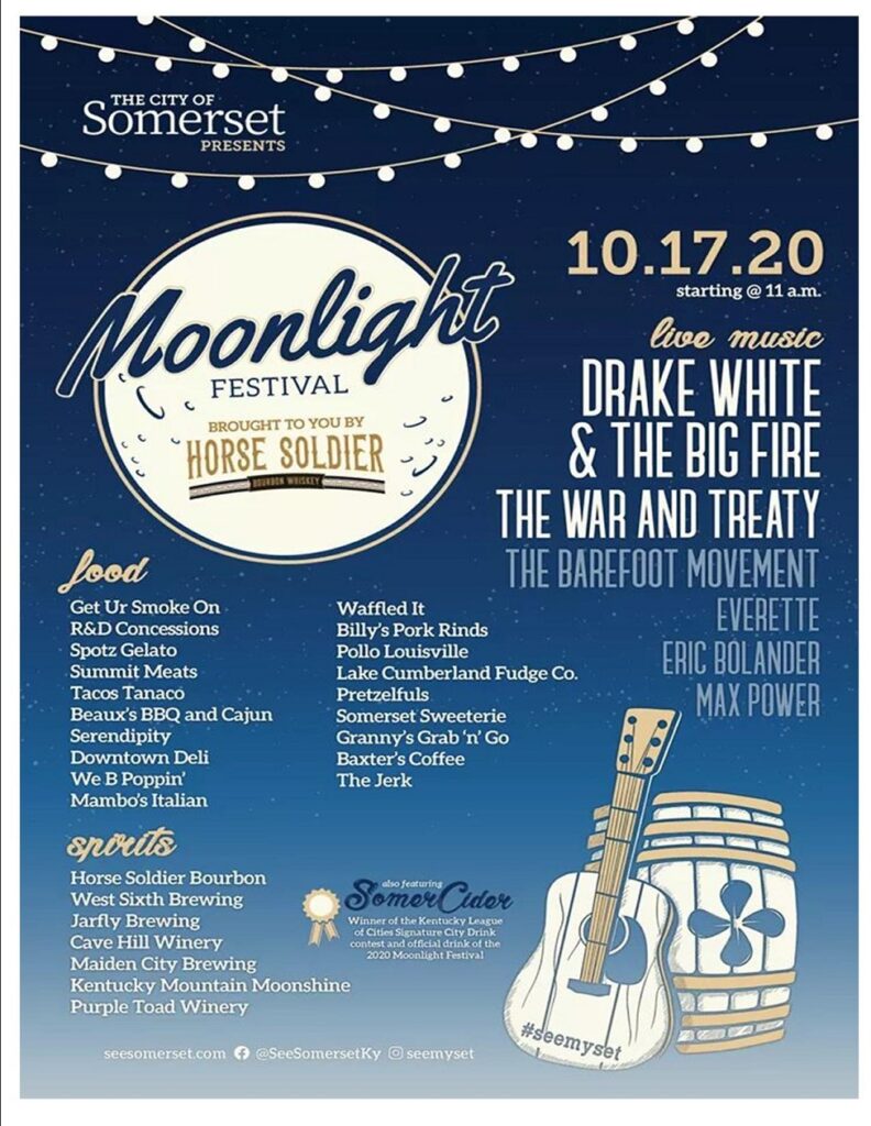Somerset's 2nd Annual Moonlight Festival Lake Cumberland Tourism
