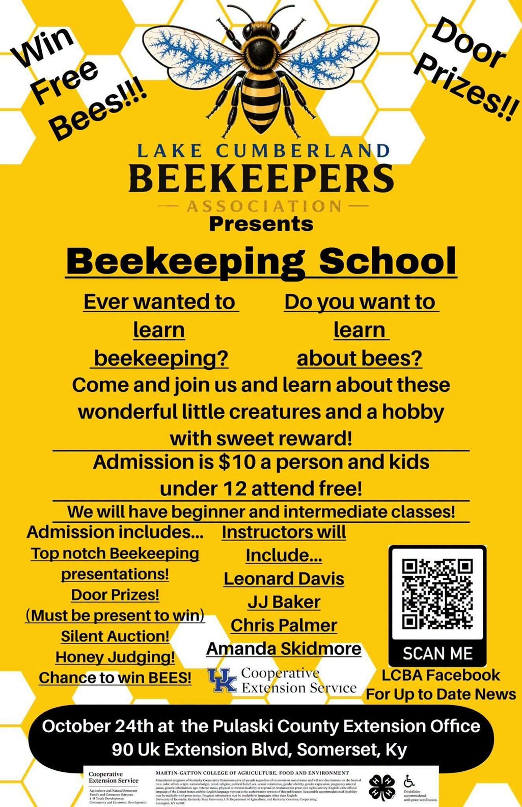 Lake Cumberland Beekeepers School