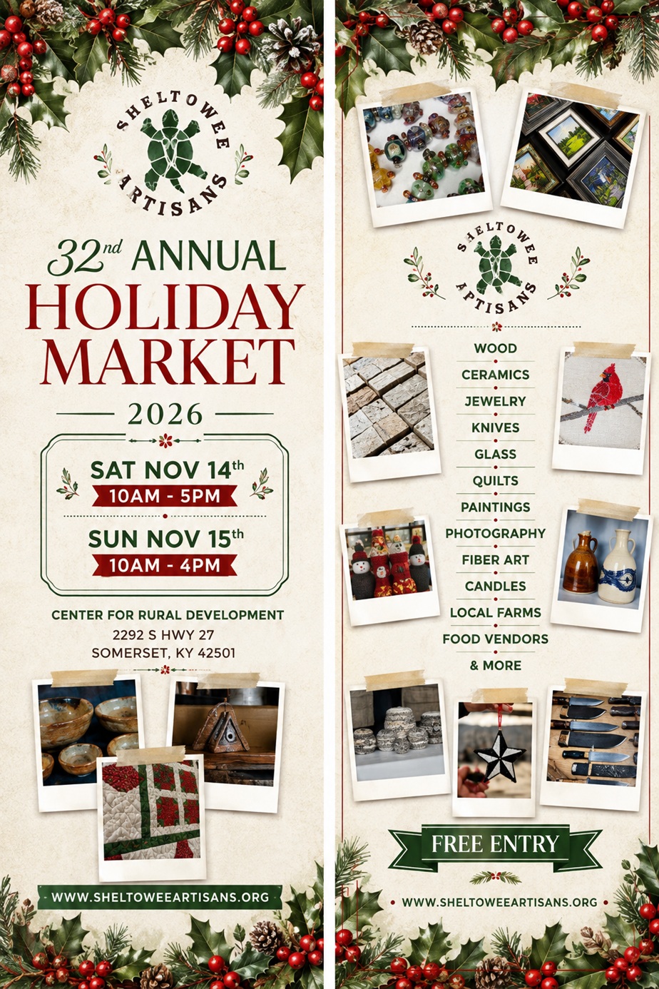Sheltowee Artisans 32nd Holiday Market Art Fair